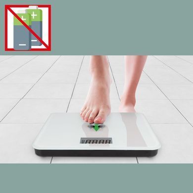 Кінетичні ваги без батарейок ProfiCare PC-PW 3112 білий
