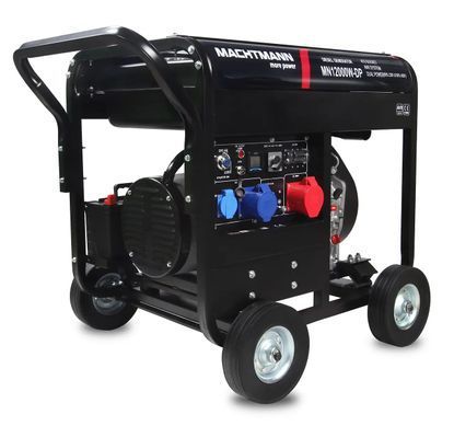 Генератор дизельный трехфазный 400 В 11,8 кВА Machtmann 12000W-DP