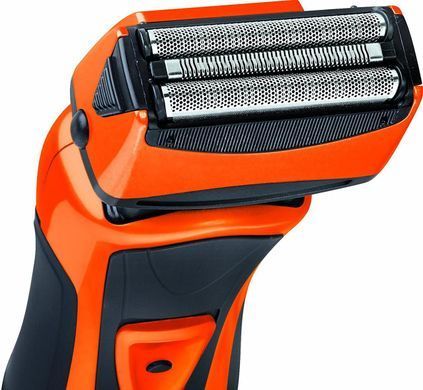 Бритва с триммером мужская AEG HR 5626 оранжевая