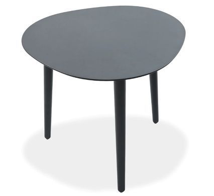Лежак садовий зі столиком Aqualis Grey сірий 2+1 Bj&oslash;rkka