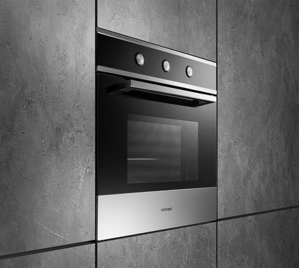 Вбудована електрична багатофункціональна духовка 60 см Concept etv5560