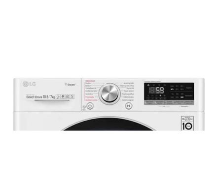 Стирально-сушильная машина LG Vivace F4DV710H1E - 56,5 см - 10,5 кг/7 кг