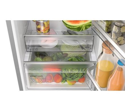 Холодильник Bosch KGN397LDF Full No Frost - 203 см - висувний ящик з контролем вологості
