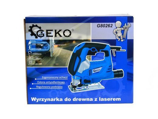 Лобзик по дереву с лазером 810 Вт Geko G80262