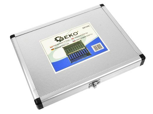 Набір токарних різців 12x12 мм 11 штук Geko G01242