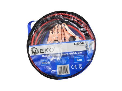 Стартові кабелі 900 A 6 м Geko G80044