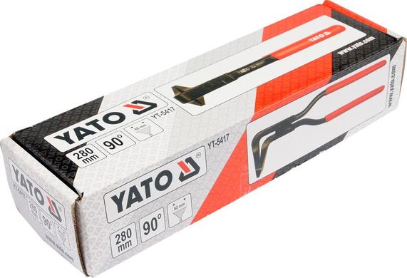 Широкі плоскогубці 260мм для виправлення листів Yato YT-5417