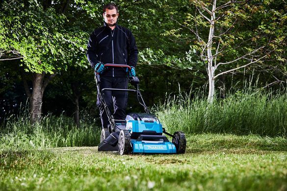 Акумуляторна косарка 53,4 см 70 л 2x18 LXT BLDC XPT ADT сталевий корпус MAKITA DLM532Z BODY