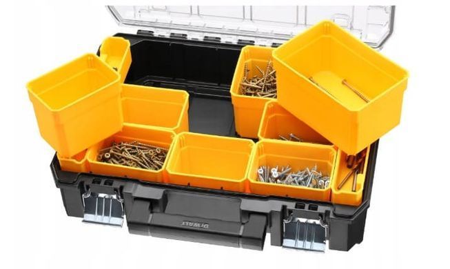 Органайзер для инструмента TSTAK с прозрачной крышкой DeWALT DWST82968-1