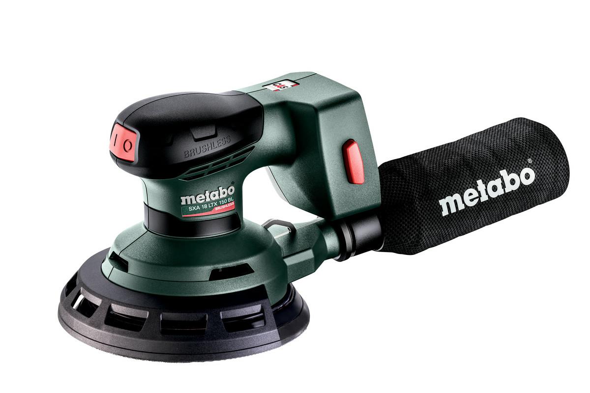 Шлифмашина эксцентриковая аккумуляторная 18 В METABO SXA 18 LTX 150 BL, 150 мм