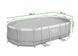 Бассейн садовый Power Steel Bestway 56448