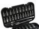 Набір торцевих ключів E-Torx та біт 1/4"56 штук Geko G10153