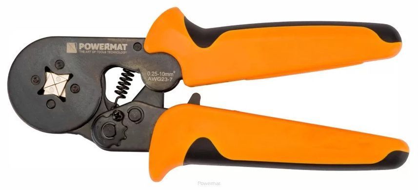 Щипцы для обжима наконечников и кабелей 0,25-10mm&sup2; PM-ZDTK-0.2510T Powermat