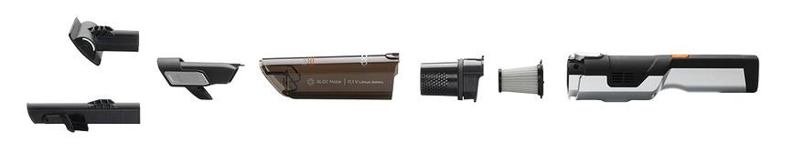Бездротовий ручний пилосос Concept 11.1 V Deeser Ultimate VP4410