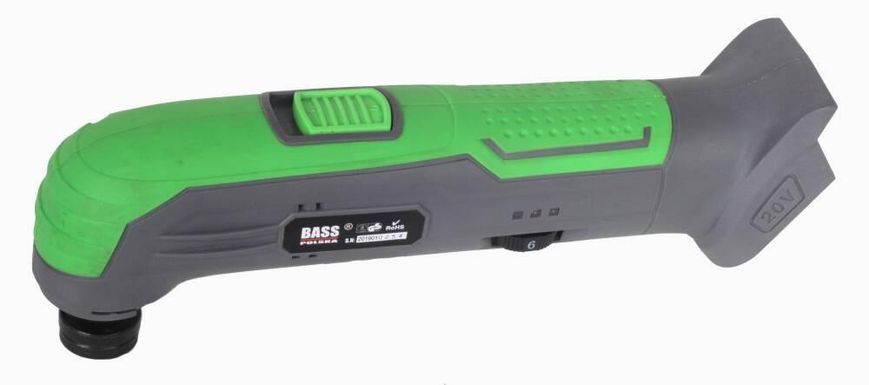 Акумуляторна мультишліфмашина 20 В, 3 Ач, без акумулятора Bass Polska 5805