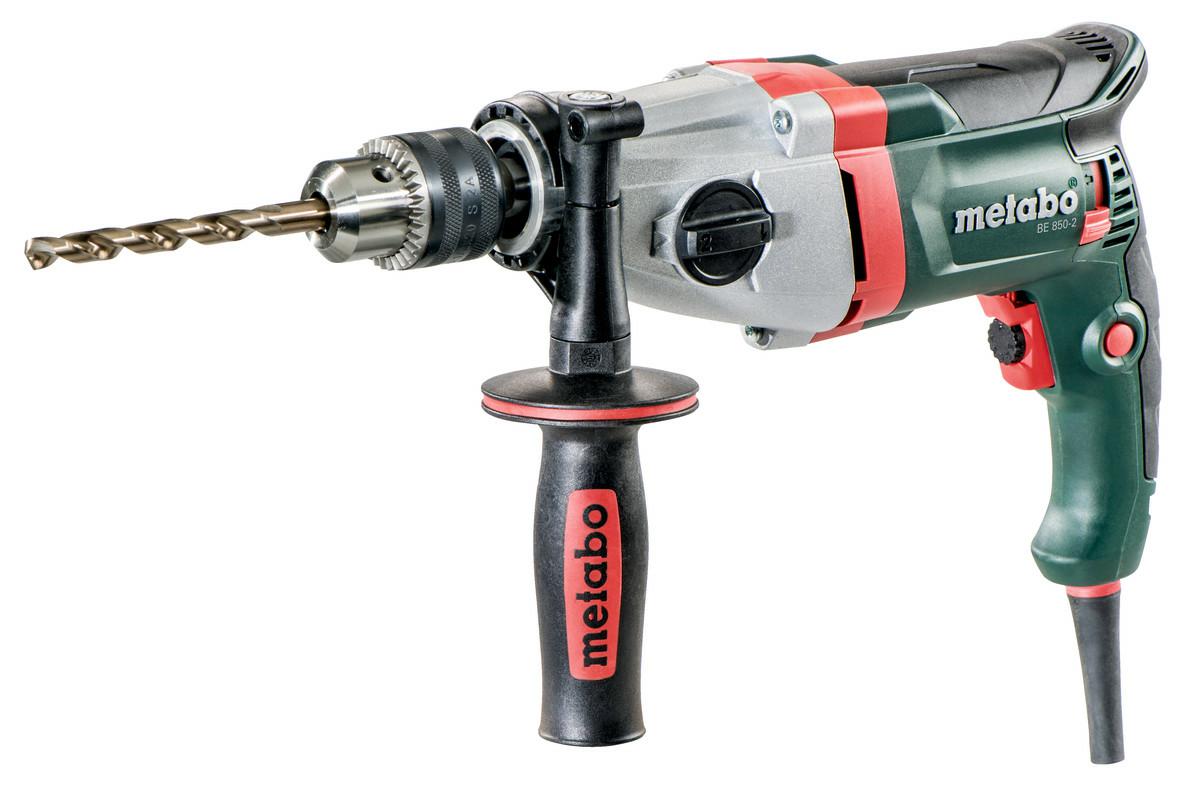 Дриль 850 Вт двошвидкісна Metabo BE 850-2 з зубчастим патроном