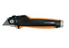 Нож строительный Fiskars CarbonMax с пилой для гипсокартона