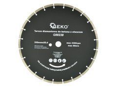 Алмазный диск по бетону 350х25,4 мм Geko G00238