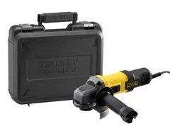 STANLEY КУТОВА ШЛІФМАШИНА 850W FMEG220K 125mm ВАЛІЗА