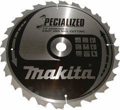 Makita Пила дисковая 355x30x24z для древесины (с гвоздями и сучками)