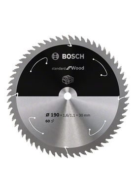 BOSCH пила STANDARD Wood ACCU 190X30X60Z