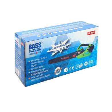 Акумуляторна повітродувка 2 x 24 В, без акумуляторів Bass Polska 8469