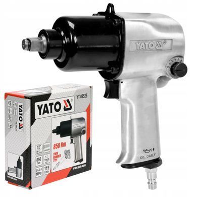 Пневматический гайковерт для шиномонтажа 850 Нм YATO YT-09525