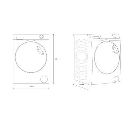 Прально-сушильна машина Haier I-Pro 7 HWD100-B14979 i-Refresh 10 кг/6 кг