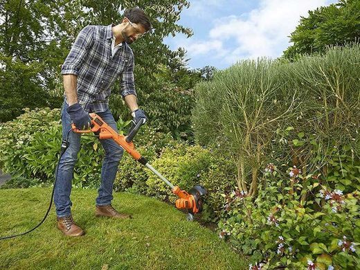 Тример електричний 550 Вт 30 см 3 в 1 з колесами BLACK DECKER BESTA530CM