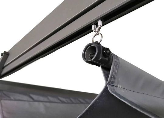 Пергола металева з рулонними шторами Anthracite/Grey Sprint Plus 3х3 м Hardmaister