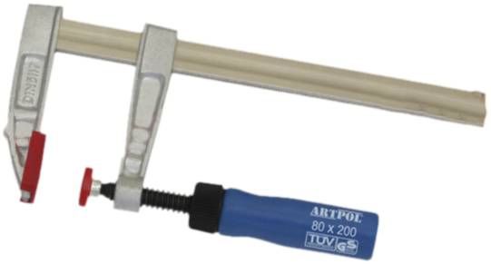 ARTPOL Плотничный зажим 120 x 1000MM тип (F) TUV/GS