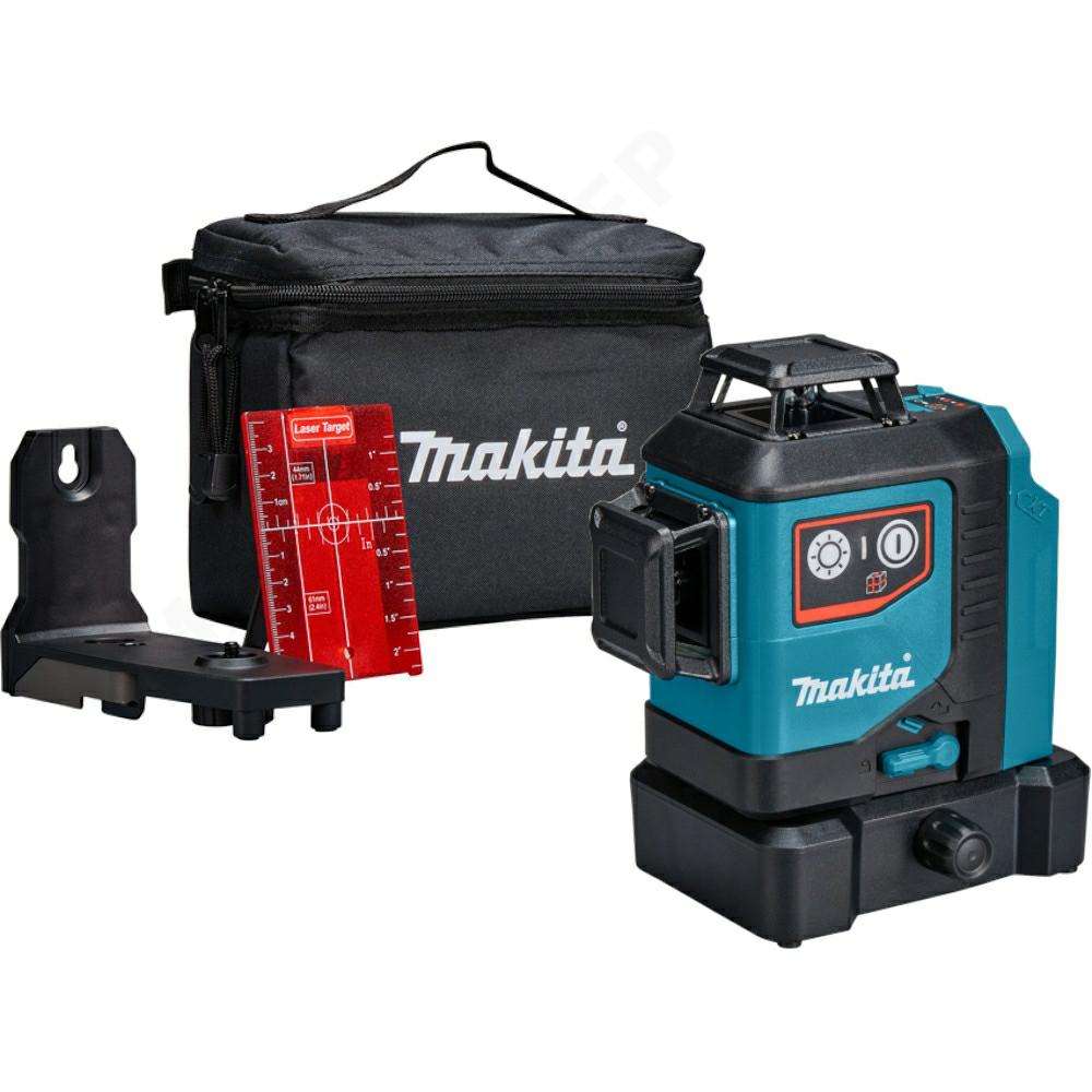 Линейный лазер Makita SK700D 12V красный луч