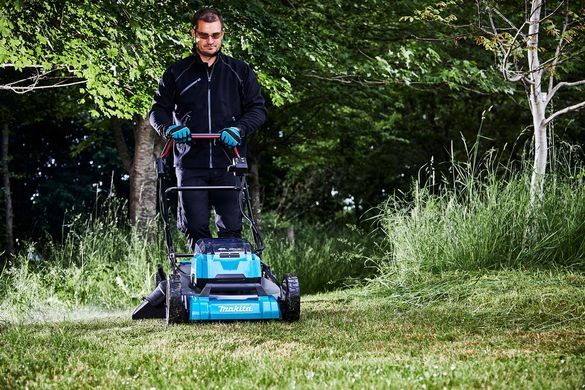 MAKITA ГАЗОНОКОСАРКА 18Vx2 DLM532PT4 53см 4x5,0Ah З ПРИВОДОМ