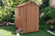 Садовый домик пластиковый DARWIN 4x6 Brown - KETER