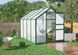 Теплиця з полікарбонату 252x190 см Focus Garden Темно-зелена