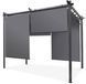 Пергола металева з рулонними шторами Anthracite/Grey Sprint Plus 3х3 м Hardmaister