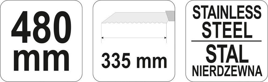 Нож 480мм для резки строительной изоляции Yato YT-7624