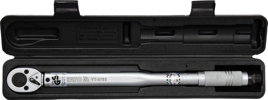 Ключ динамометрический Yato YT-0760 1/2″ (от 42 до 210 Нм)