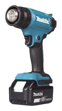 Аккумуляторный строительный фен 550&deg;C MAKITA DHG181RT в кейсе