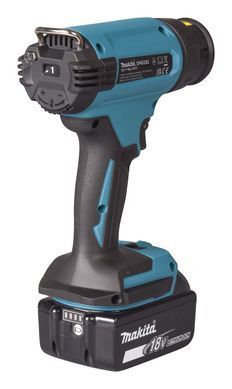 Аккумуляторный строительный фен 550&deg;C MAKITA DHG181RT в кейсе