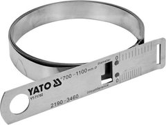 Измерительная лента YATO для измерения диаметра и окружности 70-110 см