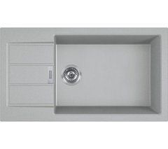 Кухонна мийка Franke Sirius 2.0 S2D Slim 611-78 XL сірий камінь - тектоніт, вбудовується в стільницю, сушарка