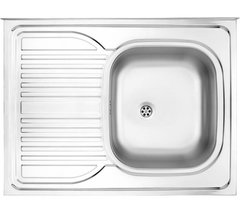 Кухонна мийка Deante Tango ZM6 011L сталь - накладна