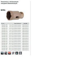 DREL корона M14 с алмазной насыпью припоя 61 мм