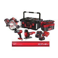 MILWAUKEE НАБІР COMBO 18V M18FPP4L-124P