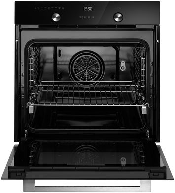 Вбудована електрична багатофункціональна духовка 60 см Concept black etv7460bc