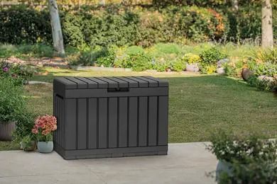 KETER СКРИНЯ САДОВА Kentwood 190L / ГРАФІТОВА
