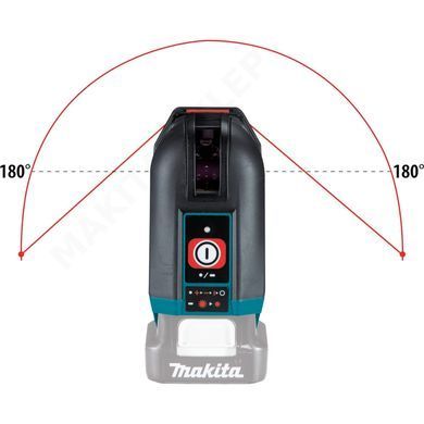 Перехресний лазер MAKITA SK105DZ червоний промінь