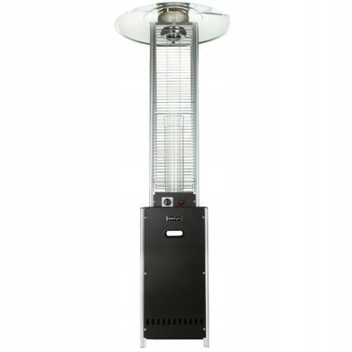 Обігрівач для тераси газовий інфрачервоний FLAME Heater Exclusive FL185 14 кВт з ефектом полум&rsquo;я MalTec
