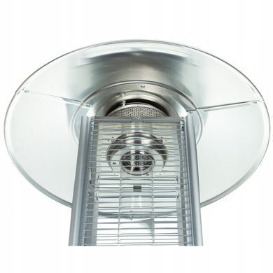 Обігрівач для тераси газовий інфрачервоний FLAME Heater Exclusive FL185 14 кВт з ефектом полум&rsquo;я MalTec